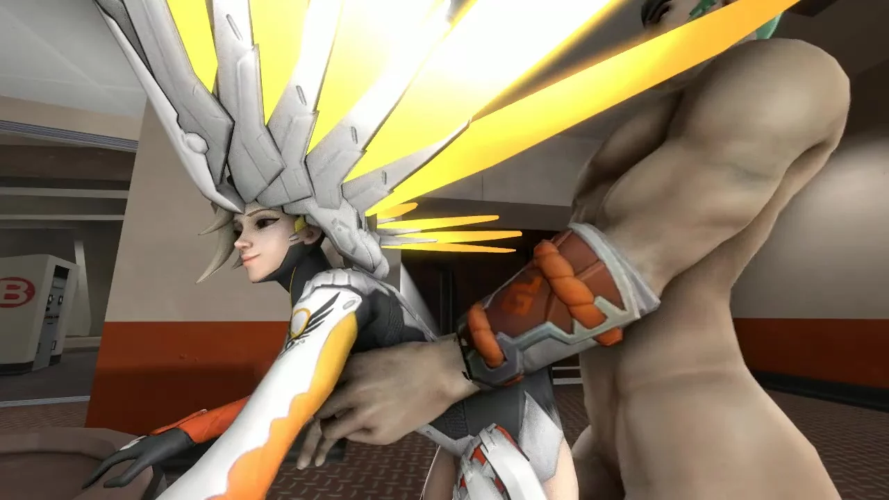 Porn Mercy + Genji nosound videogif