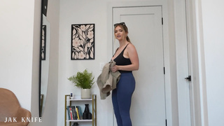 Ripping Roommate Leggings Off