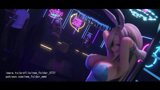 Blue Archive - neon bar party